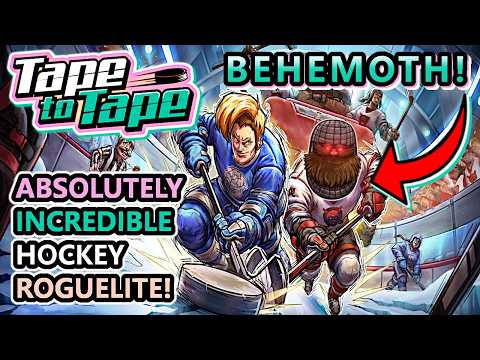 Enjoy The MOST INSANE Player EVER! The BEST Modern Hockey Game Is A Roguelite! | Tape To Tape