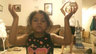 Two girls dancing to lost boy