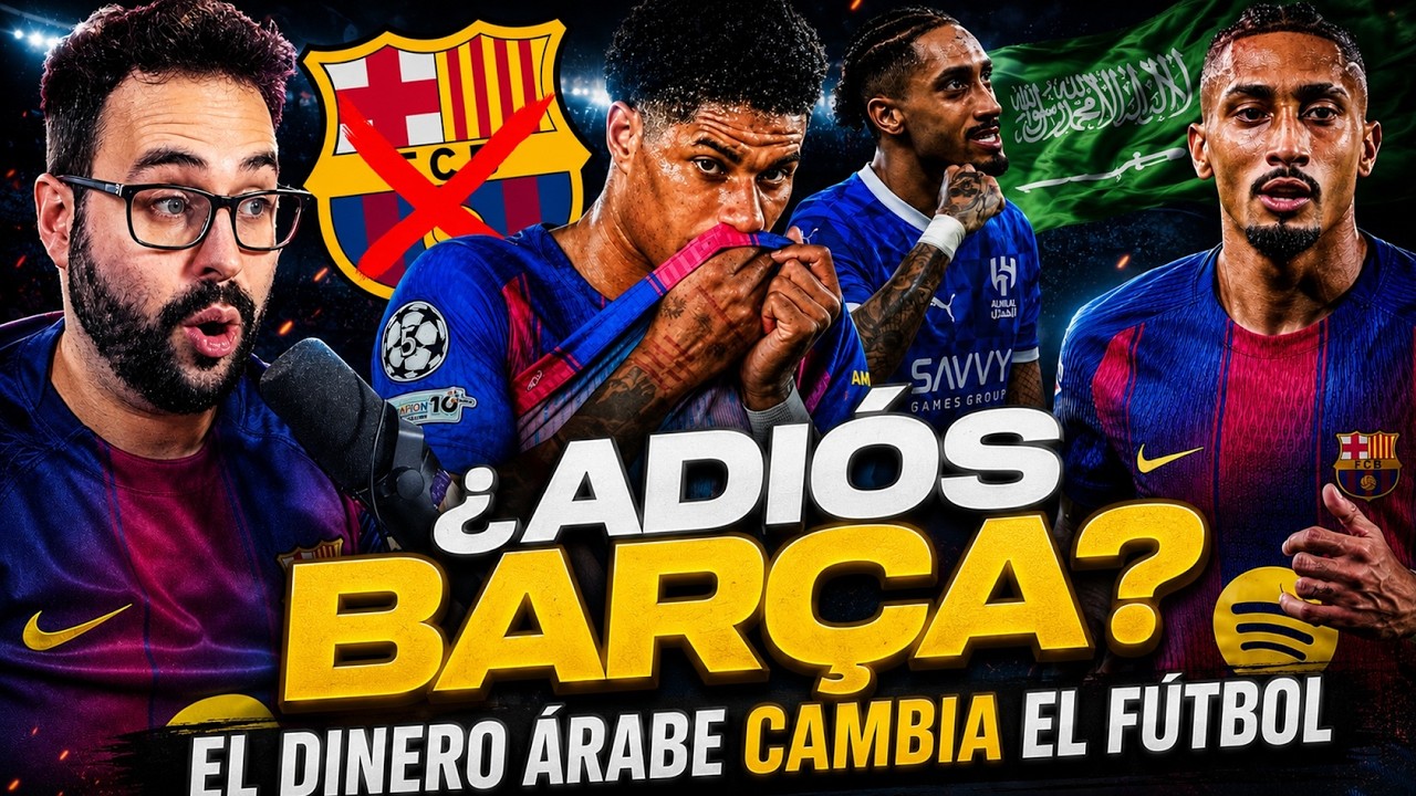 🚨¿ADIÓS al BARÇA? RAPHINHA NEGOCIARÁ con ARABIA ¡Lo ASEGURAN! - RASHFORD LEJOS de REGRESAR