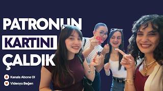 Patronun Kartını Çaldık! / Nuka Ofis Alışverişinde