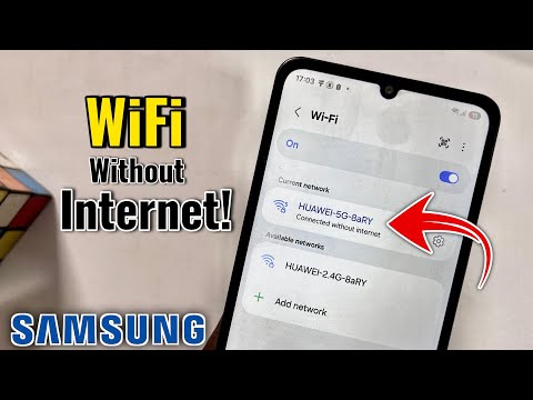 Fix WiFi Connected Without Internet on Samsung Phone!