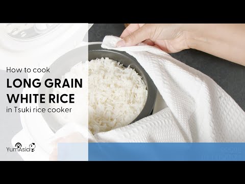 How To Cook Long Grain White Rice In The Tsuki Mini Rice Cooker