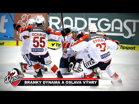 Obrat Dynama a závěrečná oslavy výhry nad Duklou Jihlava