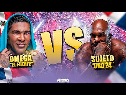 🔥OMEGA El Fuerte VS EL SUJETO Oro 24K🔥| DJ NIETO