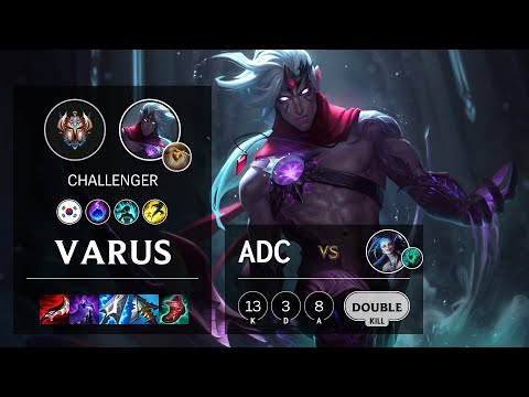 Varus ADC vs Jinx - KR Challenger Patch 11.6