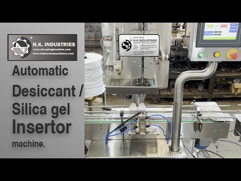 Automatic Sachet Silica Gel Pouch Inserter Machine
