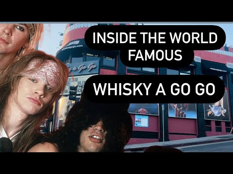 EXCLUSIVE TOUR INSIDE WORLD FAMOUS WHISKY A GO GO | Sunset Strip Club | Backstage Tour and More