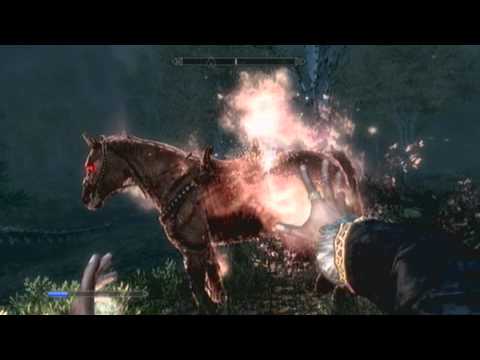 Skyrim: How to level up magic, archery, one-handed or two handed to level 100