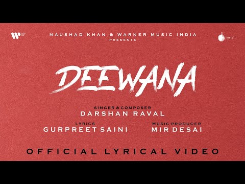 Deewana Lyrics English Translation – Darshan Raval | I Loved You
