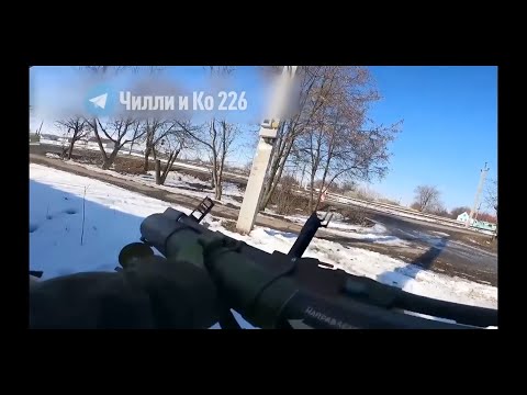 ★ ANGRIFF AUF DIE UKRAINE ★ UKRAINISCHE HELMKAMERA ZEIGT HINTERHALT AUF EINEN RUSSISCHEN URAL LKW