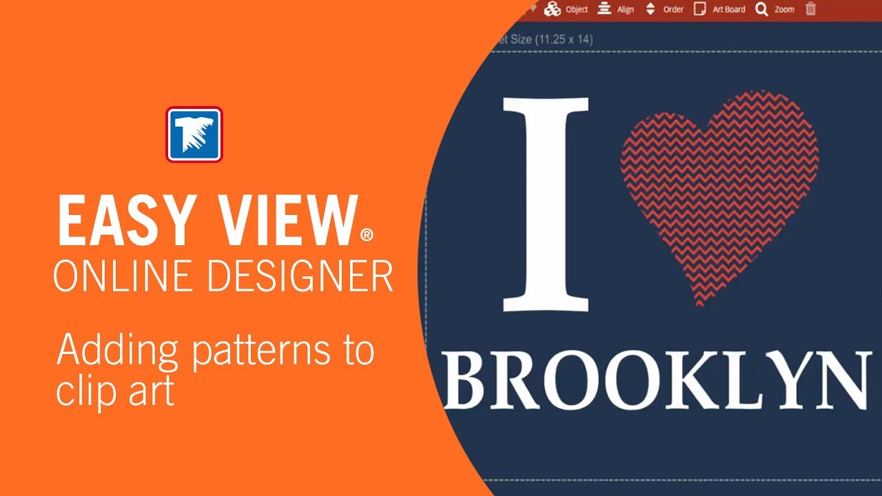 How to Add Patterns to Clip Art in Easy View®