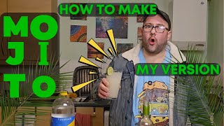 How to make a Mojito cocktail. Mojito brewed at home