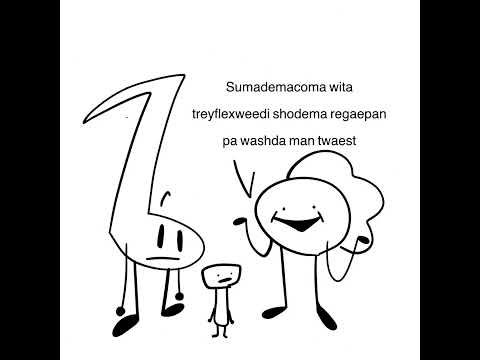 Eighth note gets interrupted (The song is Nobody by Skindred) #music #bfdi #memes #objectshow