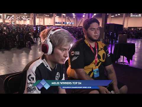 EVO 2018 - Leffen (Fox) Vs. Lucky (Fox) Melee Semi-Finals