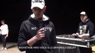 BACKSTAGE PROVE AL TEATRO CON KIKO VOICE E LO SPAGNOLO DEEJAY