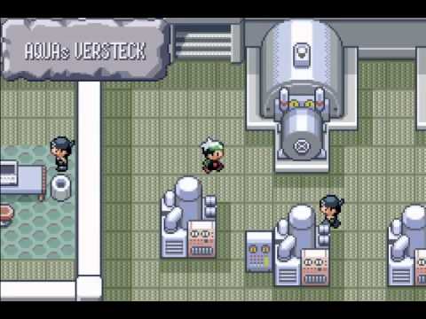 Let's Play Pokemon Emerald Part 46 - In Team Aqua's Hideout