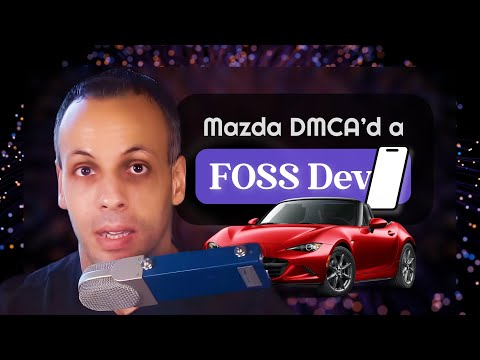 Mazda files false DMCA takedown notice to intimidate open source programmer 🤦