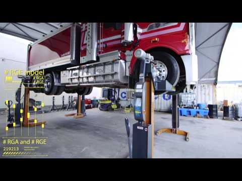 See Airdraulics world class mobile hoists