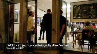 20 jaar Alex Vanhee concertfotografie  22/04/2011 Faces Vooruit Gent