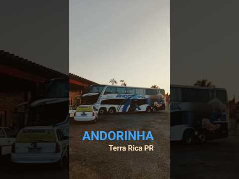 VIAÇÃO ANDORINHA - Rodoviária de Terra Rica PR #viagem