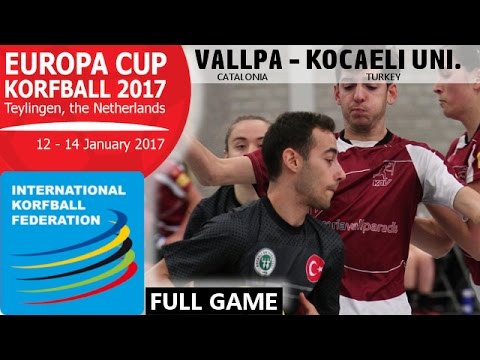 IKF Ecup 2017 Club Korfbal Vallparadis - Kocaeli University Sport Club