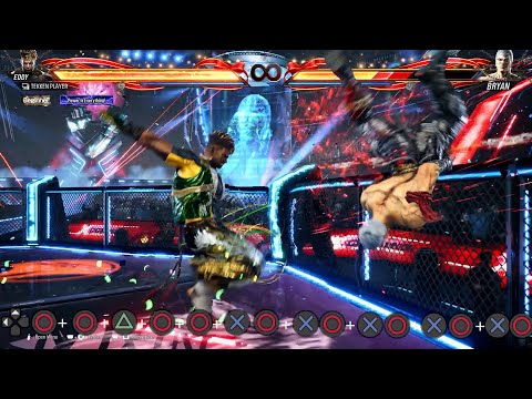 Tekken 8: Eddy 10-hit combo