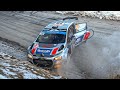WRC Rallye Monte Carlo 2023 Flatout Big Crash Jumps Crazy Fans