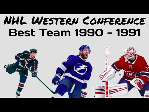 Data Race: 1990-1991 NHL Clarence Campbell Conference Regular Season Wins