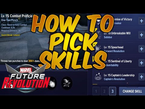 Intro guide to skills: How to build your character.