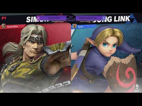 NBS | Antireflex (Simon) vs Supahsemmie (Young Link) | Losers Finals