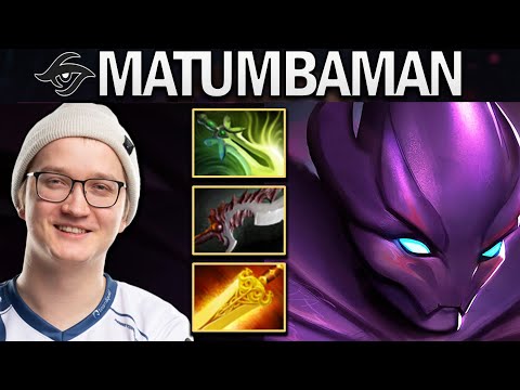 SECRET.MATUMBAMAN SPECTRE WITH 18 KILLS - DOTA 2 7.28 GAMEPLAY