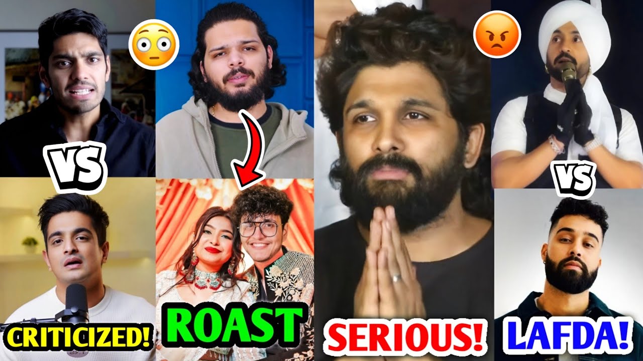 SHOCKING Allegations on Him! 😰 | Lakshay ROAST Triggered, Mohak Vs BeerBiceps, Diljit Vs AP, Allu |