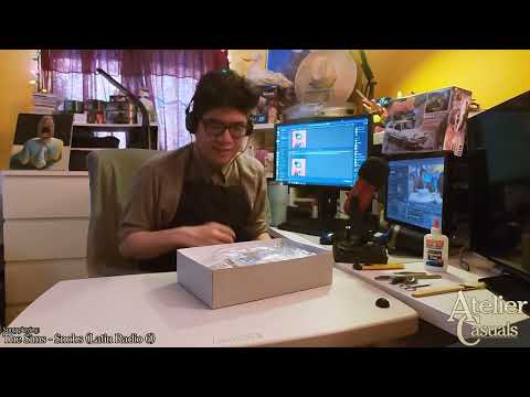 Afternoon Atelier #0 [Attempting to build a Toyota AE86 Car Model Kit]