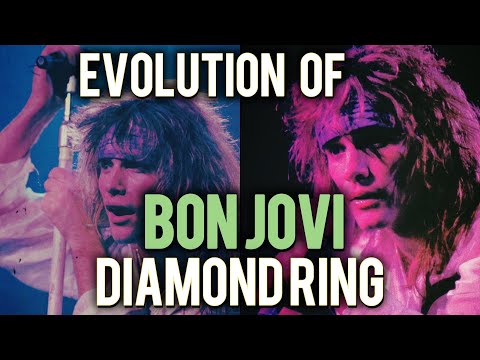 The Evolution of Bon Jovi ‘Diamond Ring’ (demos, rough mixes, live) 1988 - present