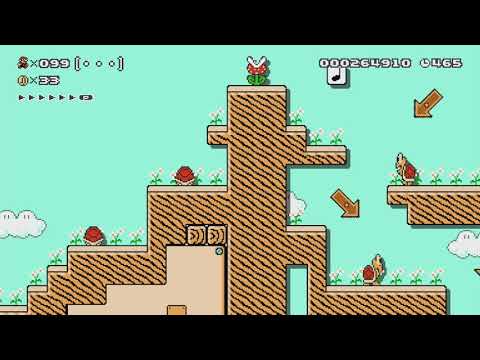 INTERCHANGEABLE MICROSECOND ~ Normal 100 Mario Challenge - Super Mario Maker - No Commentary 1bt