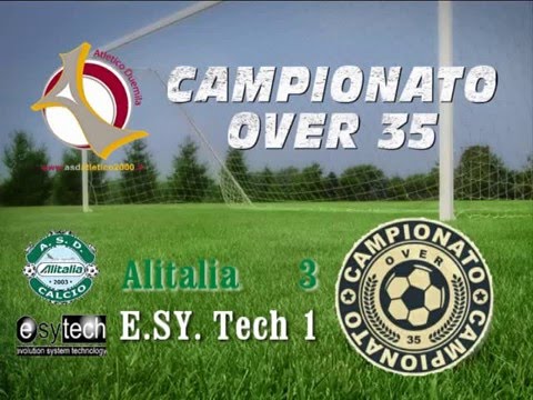 CAMPIONATO OVER 35 - 15^ GIORNATA - ALITALIA VS E.SY. TECH 3 - 1