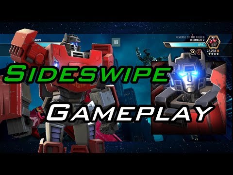 Sideswipe Gameplay - R5 4 Star -  Transformers: Forged to Fight