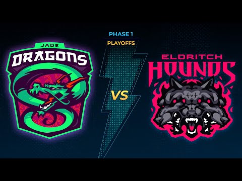 SMITE Pro League Season X Phase 1 Playoffs: Eldritch Hounds vs Jade Dragons