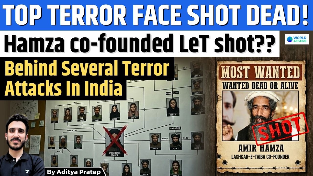 Lashkar Co-Founder Amir Hamza Shot in Lahore | LeT Terror Link to India Exposed
