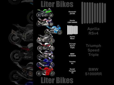 Every Liter Bike Sound 🤩 #suzuki #yamaha #ducati #kawasaki #motorcycle