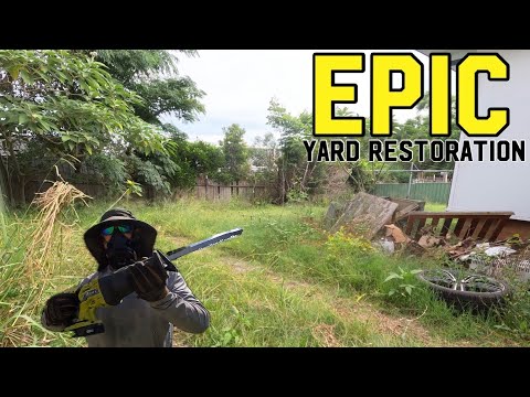 Homeowner was DEFEATED- EPIC backyard and mental health RECOVERY