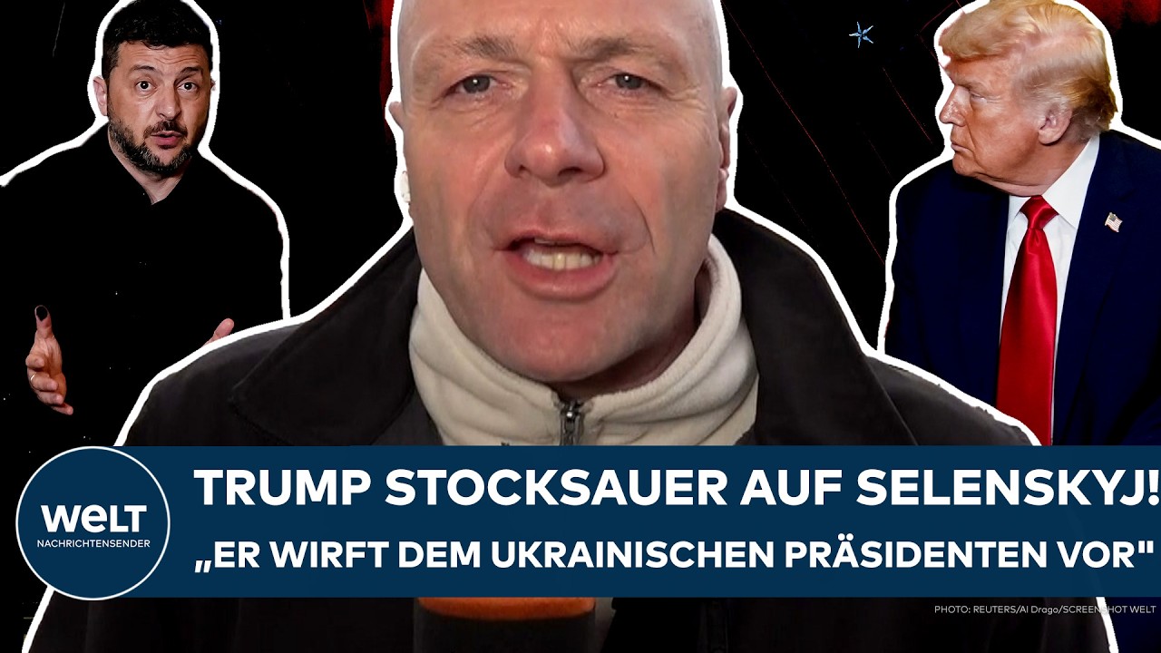 UKRAINE-KRIEG: Neues Selenskyj-Drama! "Trump hat sich wieder einmal enttäuscht gezeigt!"