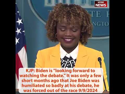 Biden establish sovereign wealth fund after Trump; Q: Why she spending so much time to define Trump