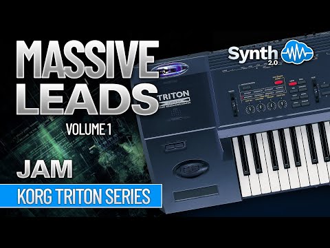 SSX110 - Massive Leads - Korg Triton STUDIO ( 17 presets ) - Video Preview 2