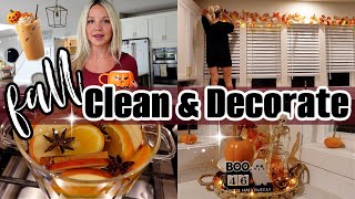90s Nostalgic Cozy Fall Clean & Decorate | Kitchen Fall Reset & Decorating Ideas