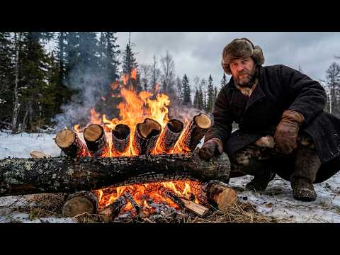What Was a Siberian Log Fire? The One-Log Fire That Outlasts Any Modern Campfire