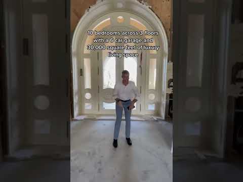 Tour a $100,000,000 Mega Mansion on the Beach of Miami 😎 #shorts