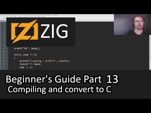 Beginner's Guide to Zig Part 13 - Compiling C code and converting C to Zig