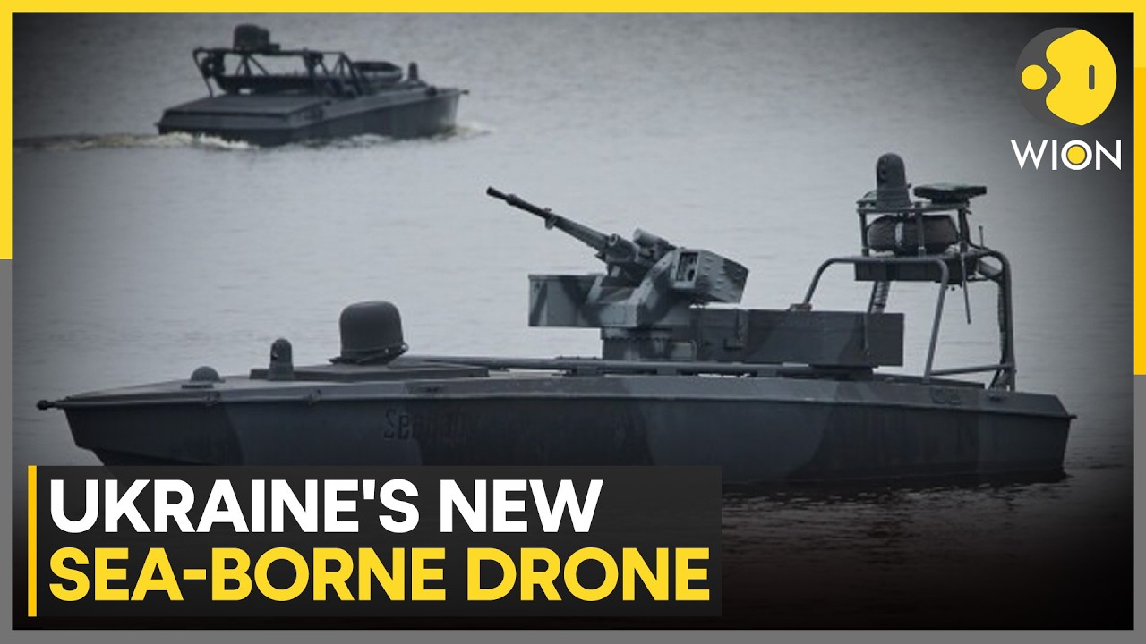 Russia-Ukraine War: Ukraine Turns Vessel Into 'Mothership' Drone | WION
