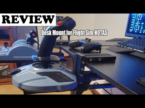 Desk Mount for Flight Sim HOTAS Setup - Review 2023